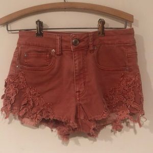 American Eagle Shorts Sz 4 Stretch Hi-Rize